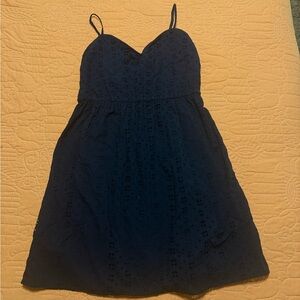 J. Crew Navy Dress